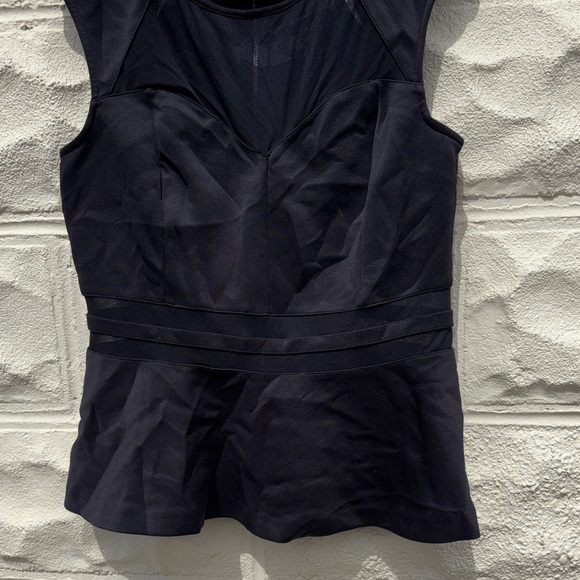 Guess Tops - Guess Black Sleeveless Peplum Tank Top